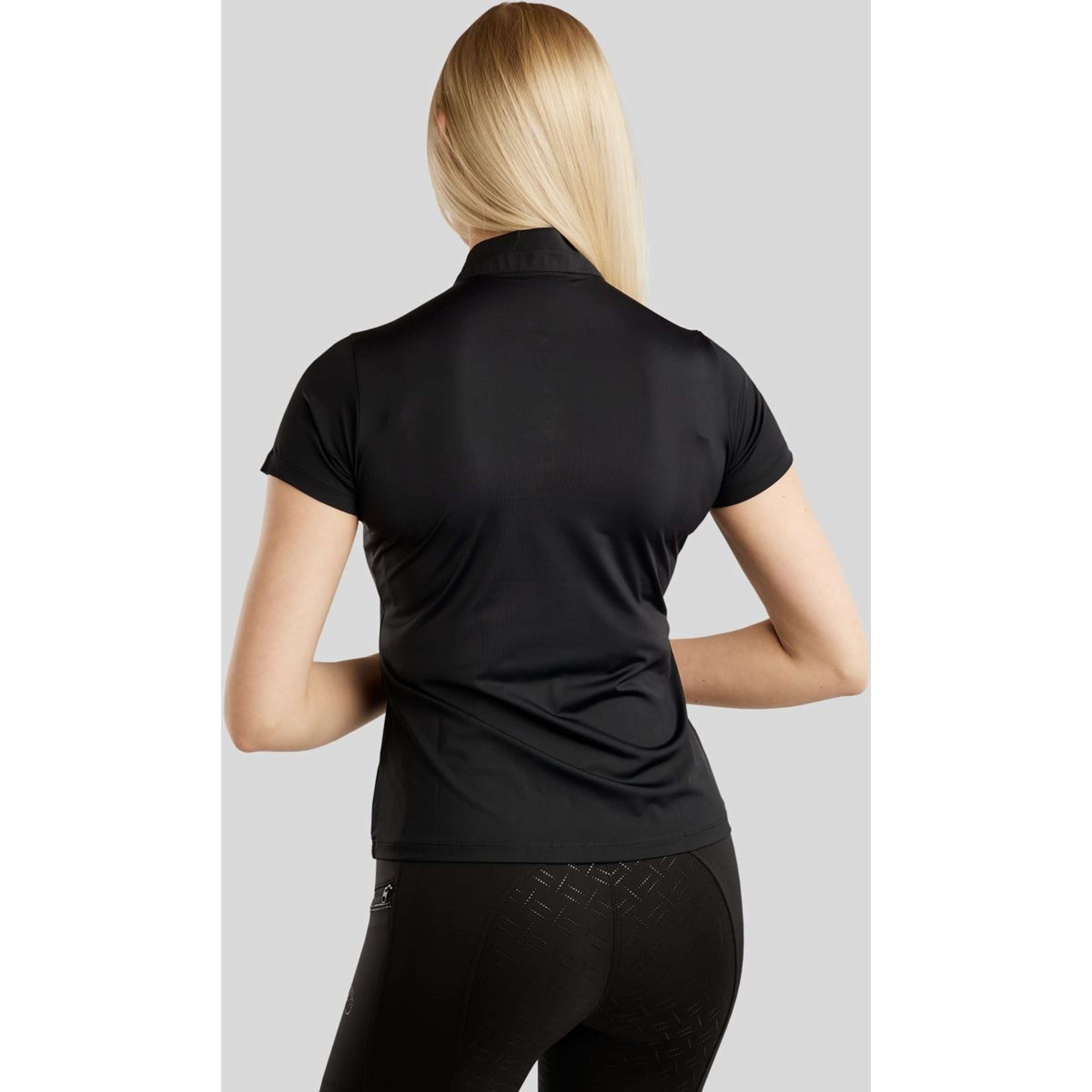 Montar Polo MoPearl Pintuck Negro