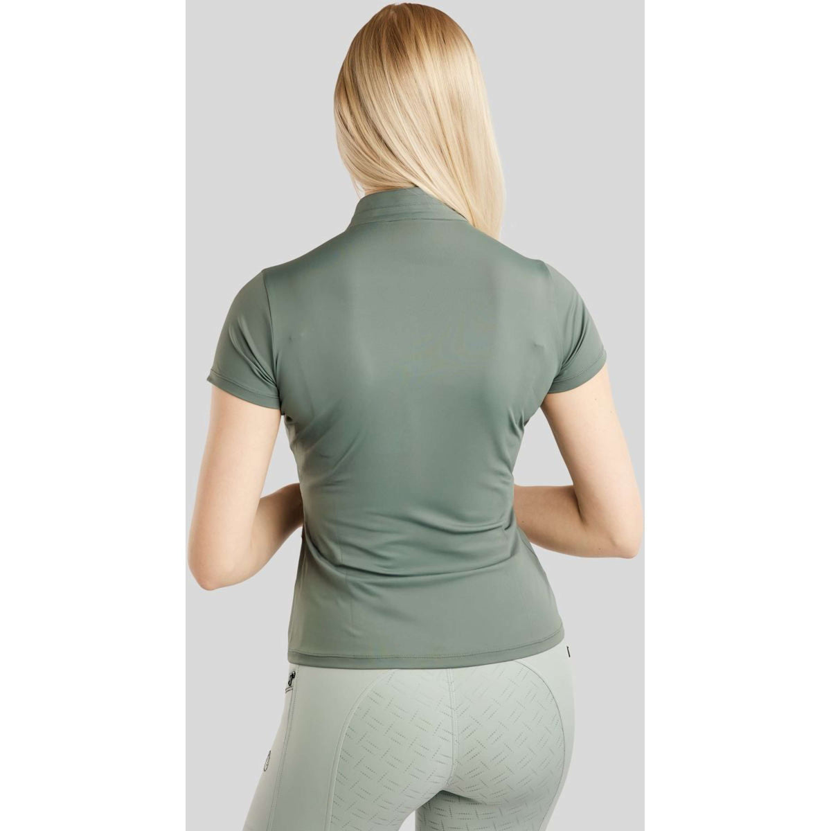 Montar Poloshirt MoPearl Pintuck Jade