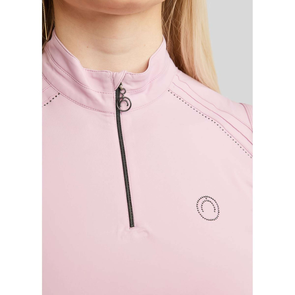 Montar Camiseta MoPearl Pintuck Sin Mangas Candy Pink