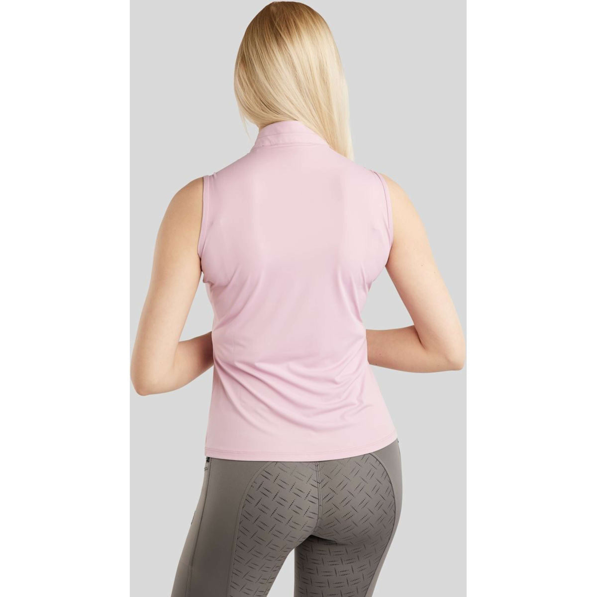 Montar Camiseta MoPearl Pintuck Sin Mangas Candy Pink