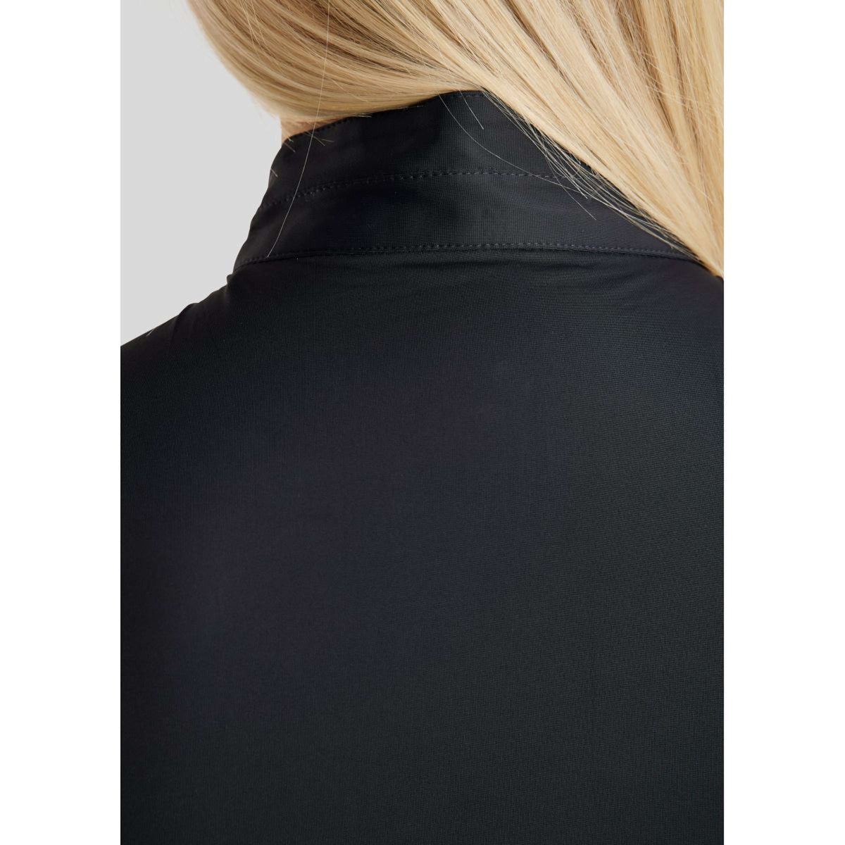 Montar Shirt MoPearl Pintuck Sin Mangas Navy