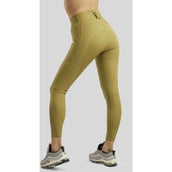 Rebel Pantalones Highwaist Thigh Pocket Full Grip Seagrass