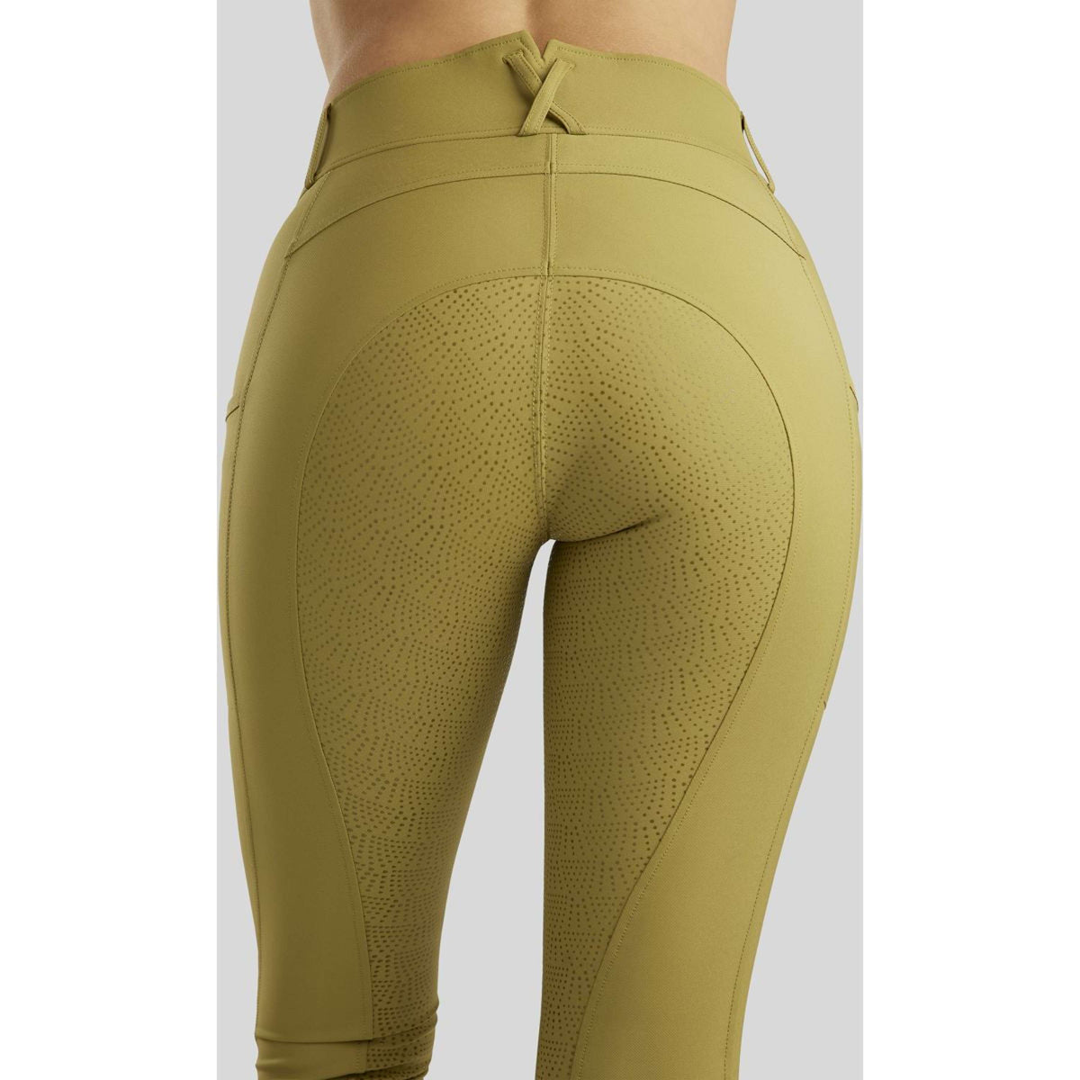 Rebel Pantalones Highwaist Thigh Pocket Full Grip Seagrass