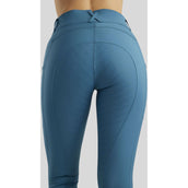Rebel Pantalón de Equitación Highwaist Thigh Pocket Full Grip Petroleo