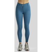 Rebel Pantalón de Equitación Highwaist Thigh Pocket Full Grip Petroleo
