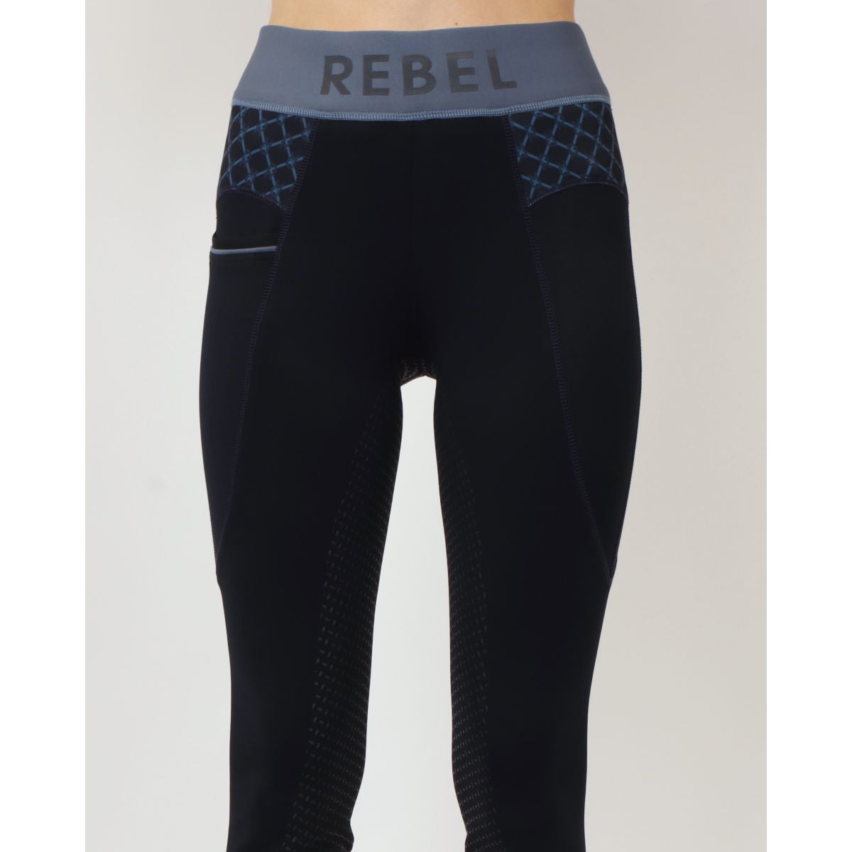 Rebel Legging de Equitación AO Printed Marino
