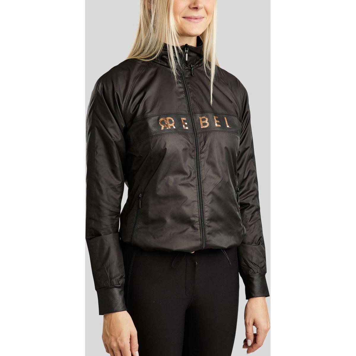 Rebel Jack Foilprinted Logo Negro