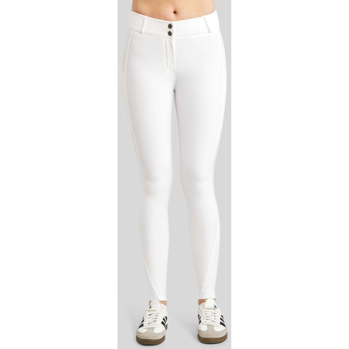 Rebel Pantalones SS25 Full Grip Blanco