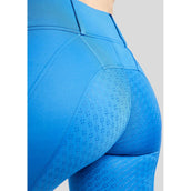Rebel Legging de Equitación Tone in Tone Crystals Full Grip Azul fuerte