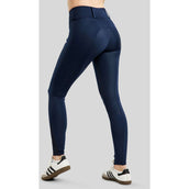 Rebel Legging de Equitación Tone in Tone Crystals Full Grip Navy