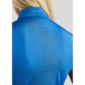 Rebel T-Shirt Tone in Tone Crystals Azul fuerte