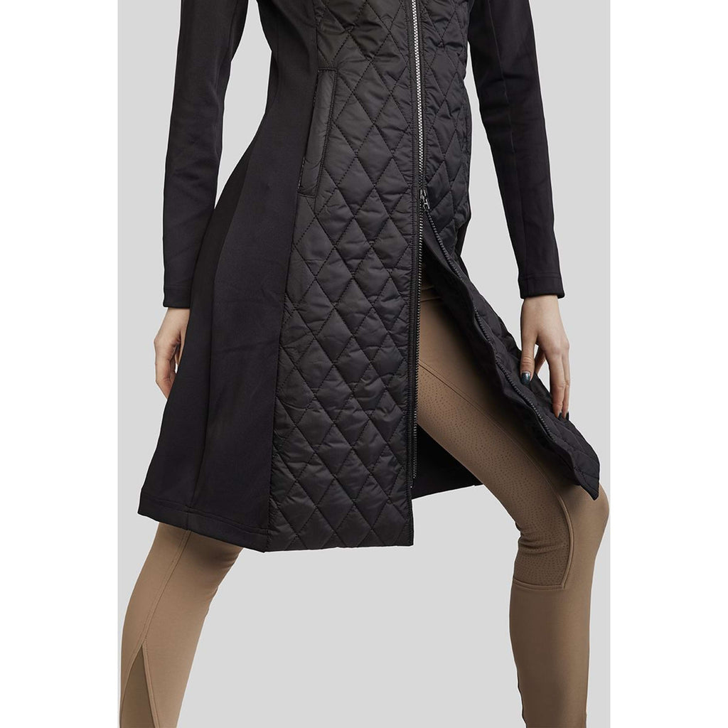 Montar Jack MoQuinn Quilted Long Negro
