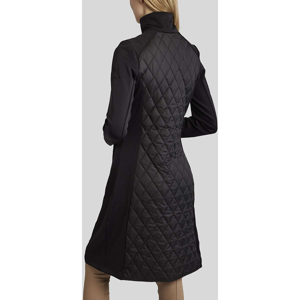 Montar Jack MoQuinn Quilted Long Negro