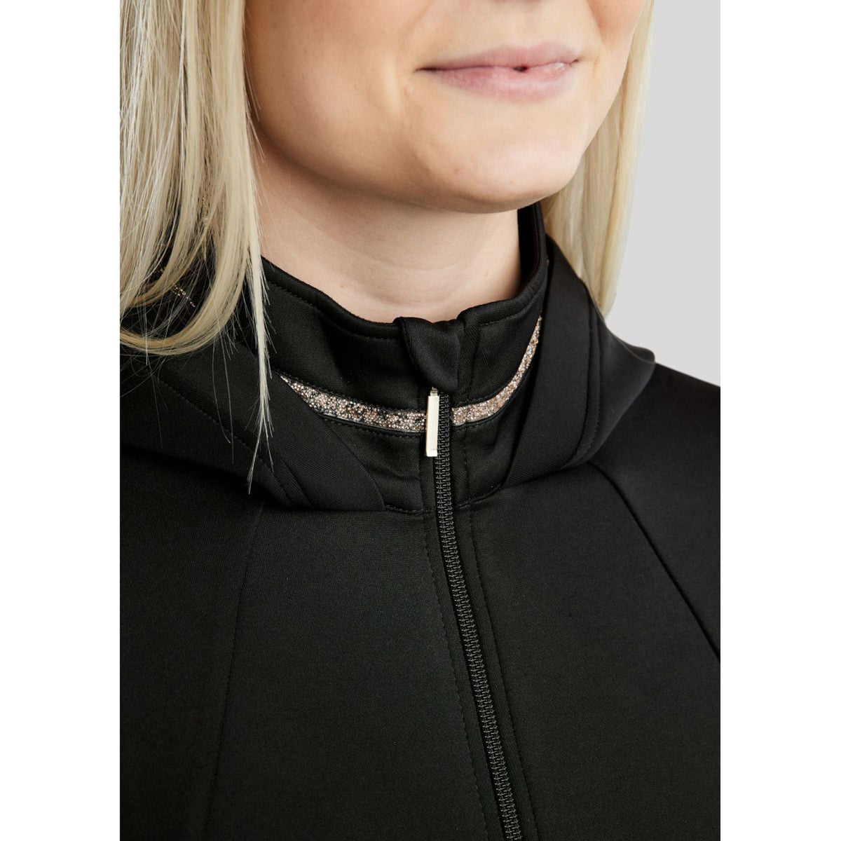 Montar Jack MoLila Champagne Crystals Negro