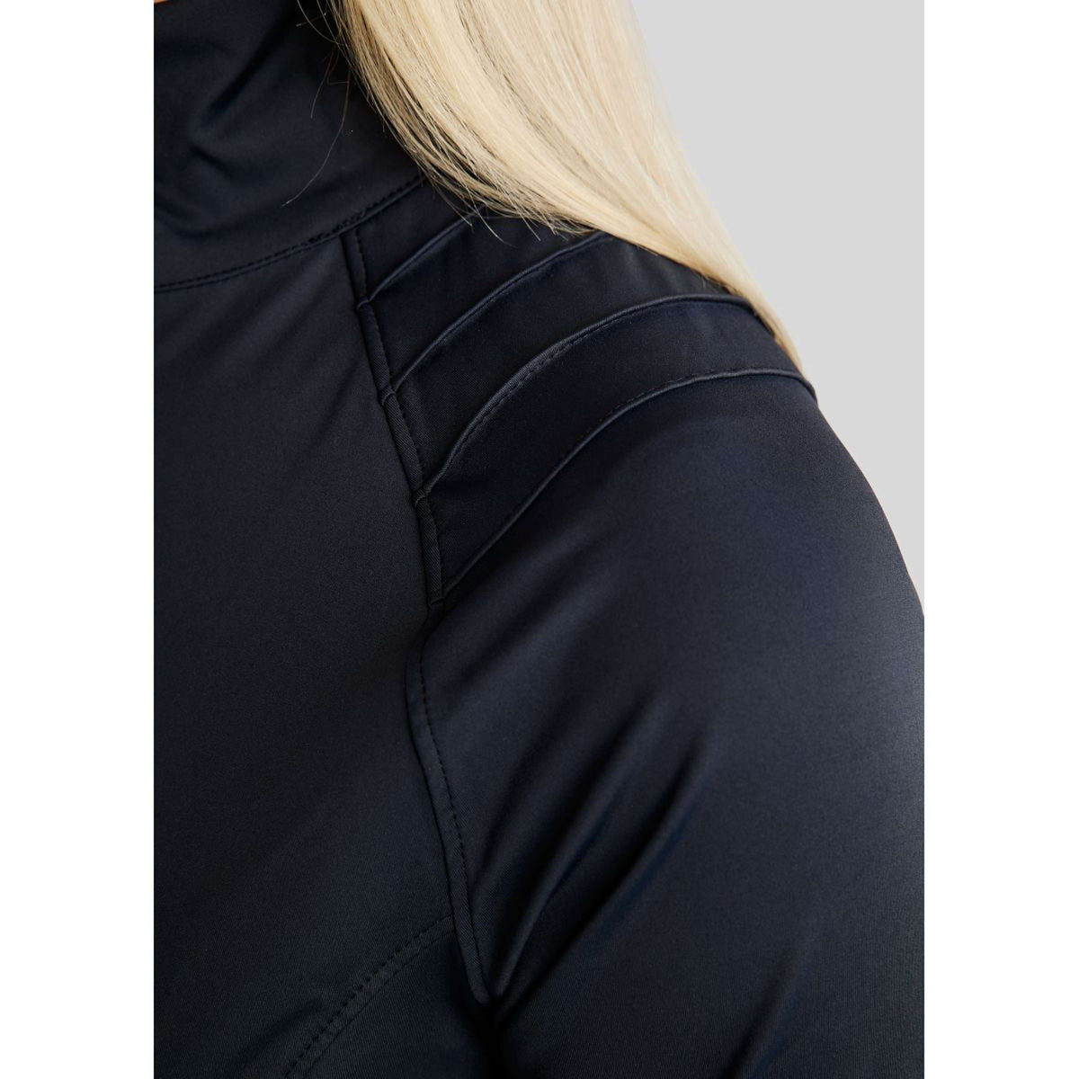 Montar Jack MoPearl Pintuck Gun Metal Crystals Navy