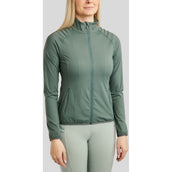 Montar Jack MoPearl Pintuck Gun Metal Crystals Jade