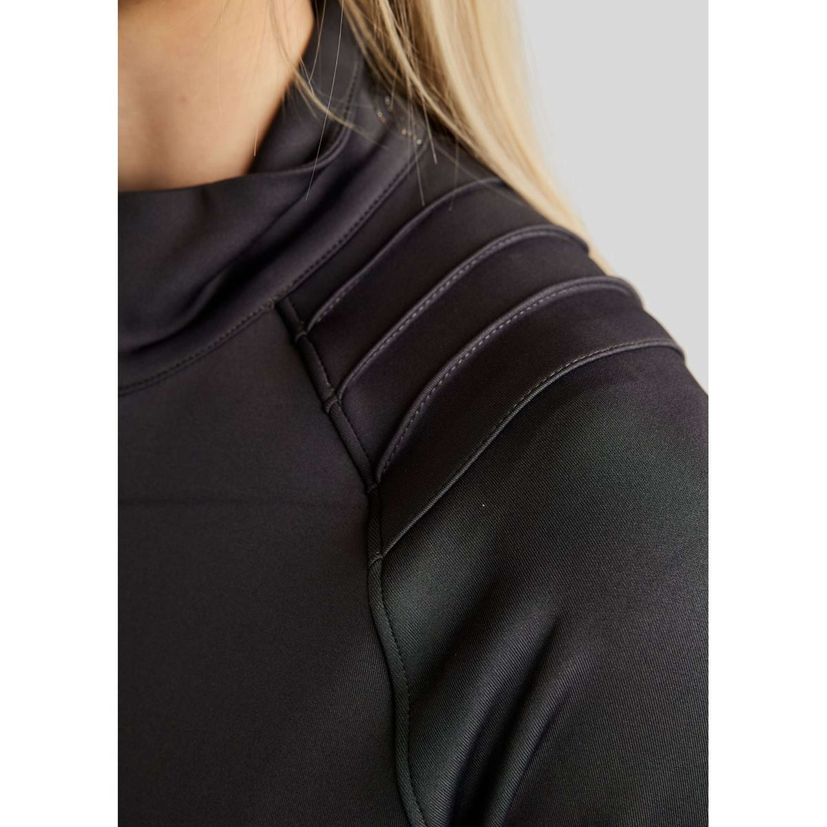 Montar Jack MoPearl Pintuck Gun Metal Crystals Slate Grey