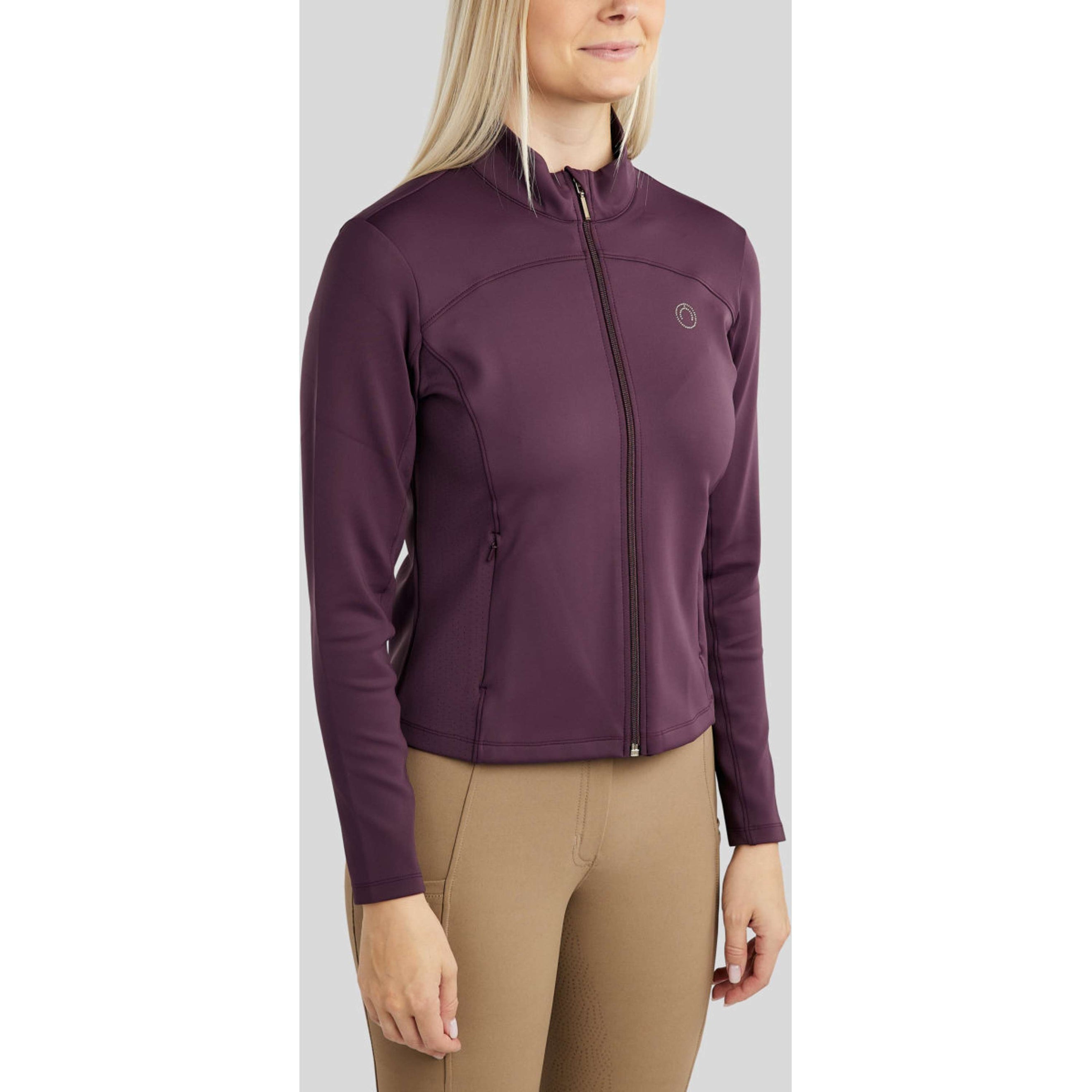 Montar Sudadera con capucha y cremallera MoDahne Fig Montar Sudadera con capucha y cremallera MoDahne Fig