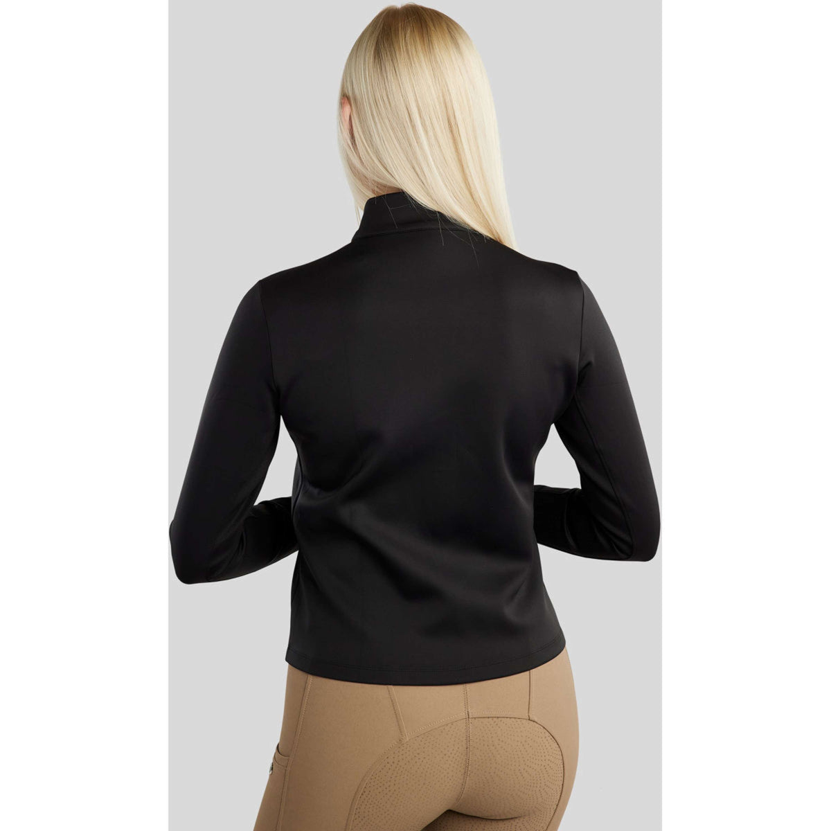 Montar Sudadera con capucha y cremallera MoDahne Negro