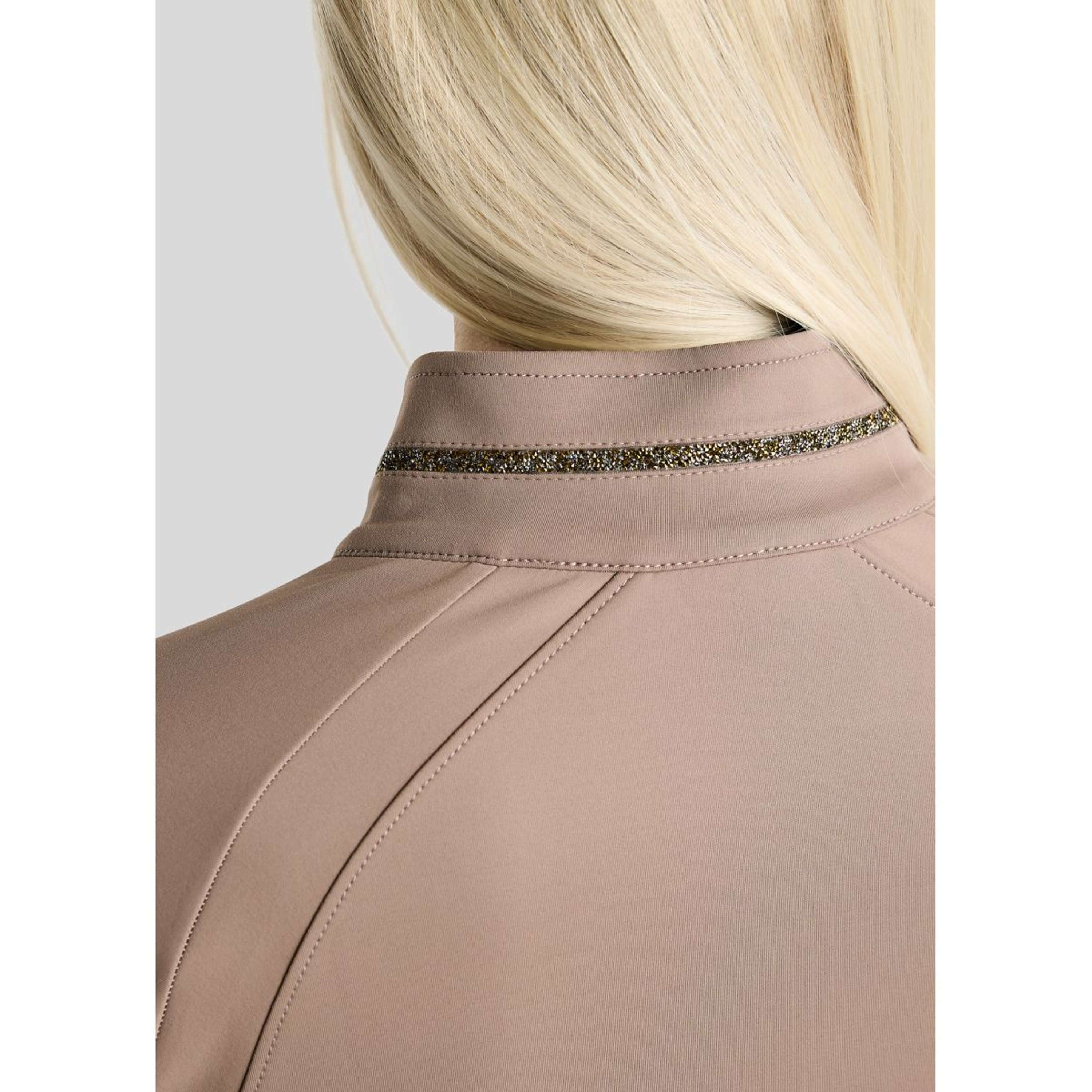 Montar Sudadera con capucha y cremallera MoVeronica Golden Quartz Crystal Nougat Brown