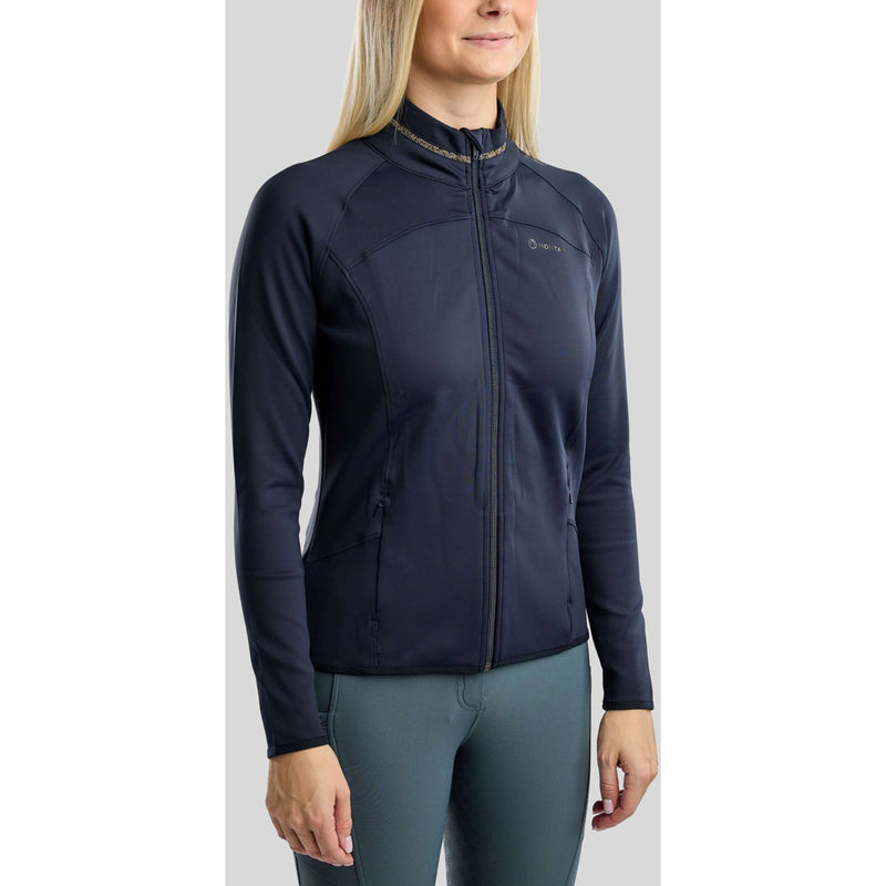 Montar Sudadera con capucha y cremallera MoVeronica Golden Quartz Crystal Navy