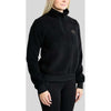 Montar Suéter MoEbba Q-Zip Teddy Pile Golden Quartz Negro