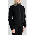 Montar Sudadera con capucha y cremallera MoEbba Teddy Pile Golden Quartz Negro