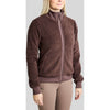 Montar Sudadera con capucha y cremallera MoEbba Teddy Pile Golden Quartz Black Peony