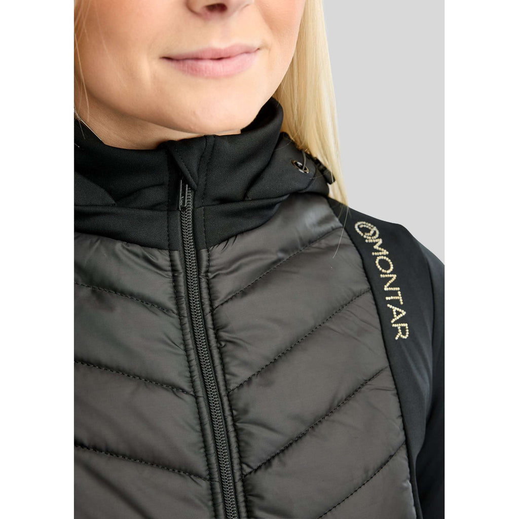 Montar Jack MoEverline Hybrid Detachable Hood Golden Quartz Crystals Negro