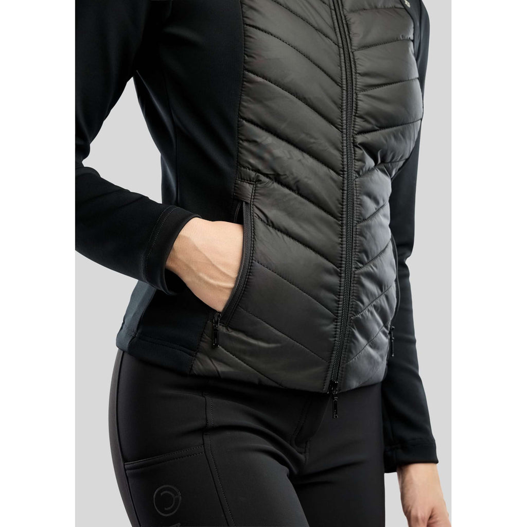 Montar Jack MoEverline Hybrid Detachable Hood Golden Quartz Crystals Negro