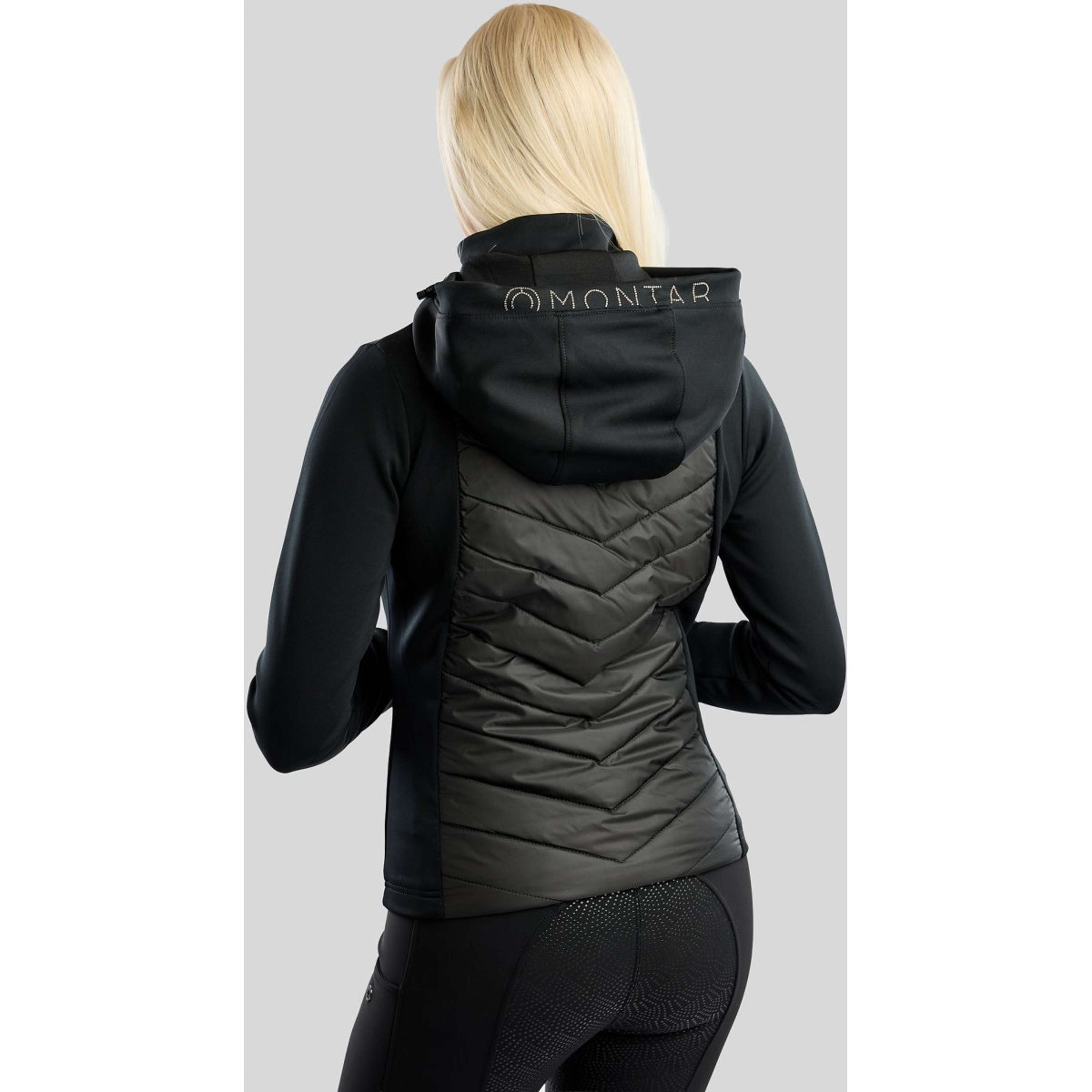 Montar Jack MoEverline Hybrid Detachable Hood Golden Quartz Crystals Negro