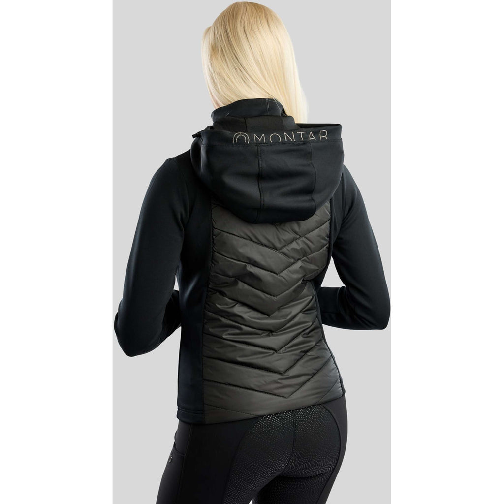 Montar Jack MoEverline Hybrid Detachable Hood Golden Quartz Crystals Negro