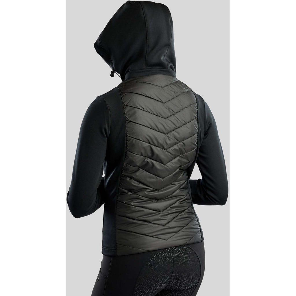 Montar Jack MoEverline Hybrid Detachable Hood Golden Quartz Crystals Negro