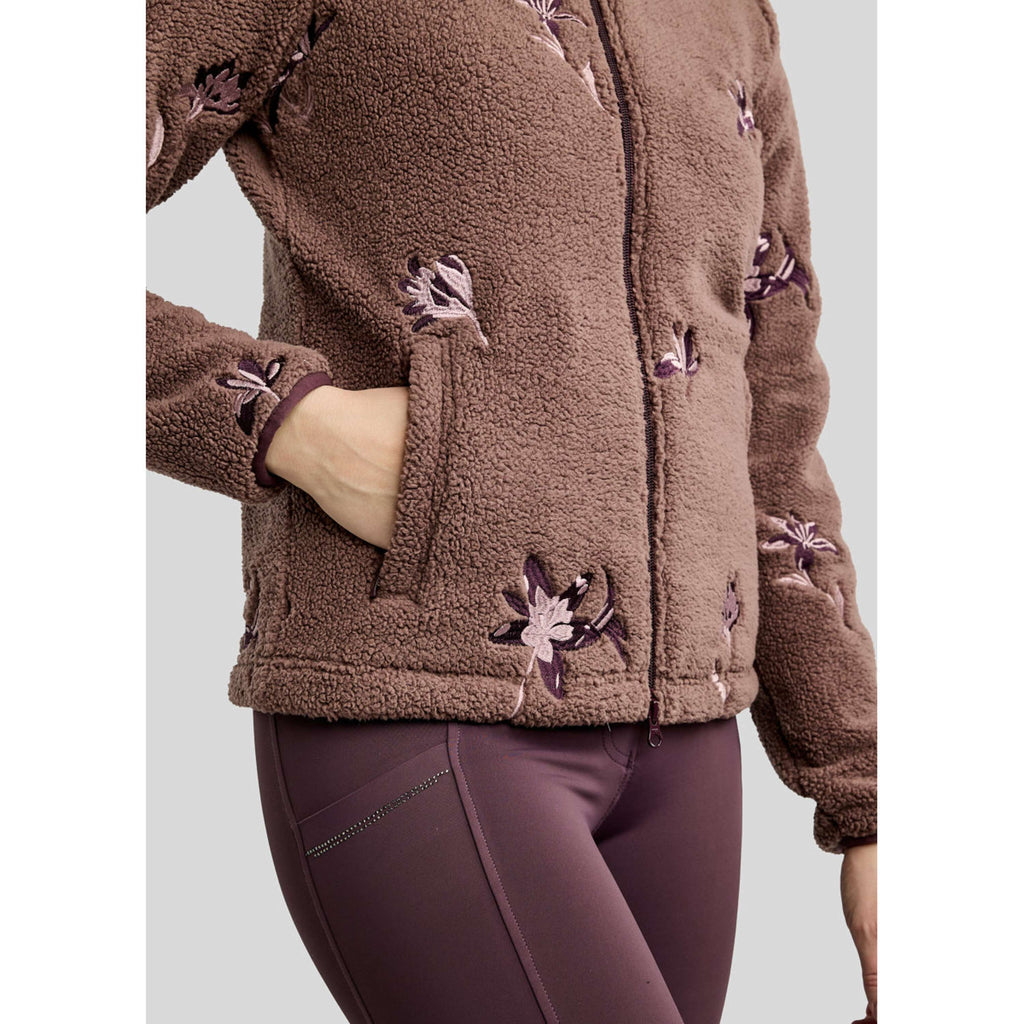 Montar Sudadera con capucha y cremallera MoMika Nougat Brown