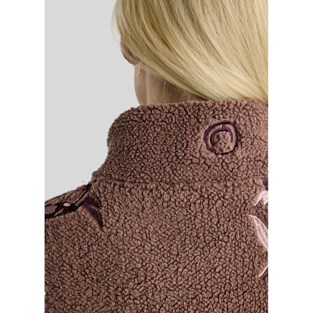 Montar Sudadera con capucha y cremallera MoMika Nougat Brown