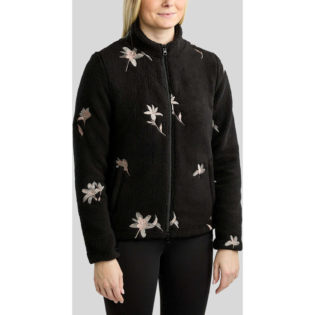 Montar Sudadera con capucha y cremallera MoMika Negro