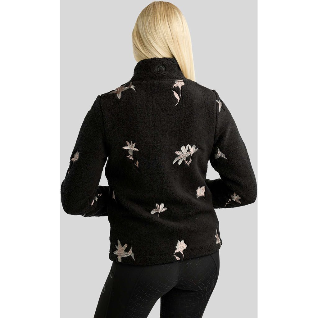Montar Sudadera con capucha y cremallera MoMika Negro