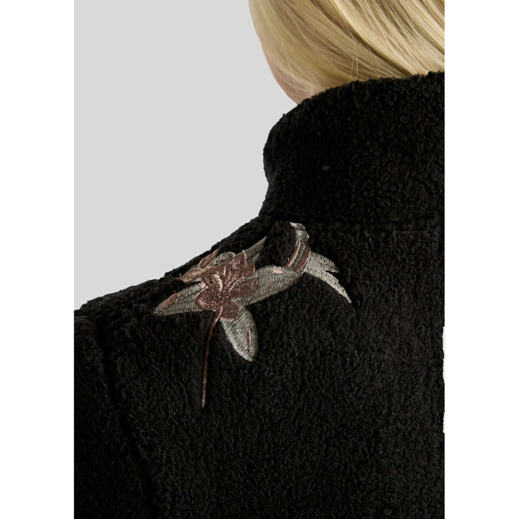 Montar Sudadera con capucha y cremallera MoMika Negro