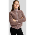 Montar Sudadera con capucha y cremallera MoEbba Teddy Pile Golden Quartz Kids Nougat Brown