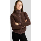 Montar Sudadera con capucha y cremallera MoEbba Teddy Pile Golden Quartz Kids Black Peony