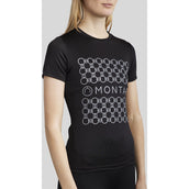 Montar T-Shirt MoChain Frontprinted Negro
