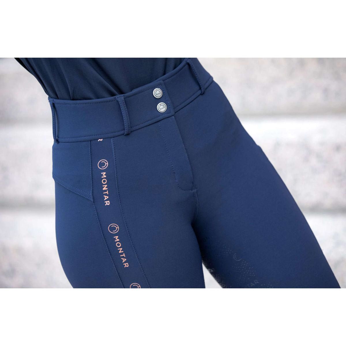 Montar Pantalones Julie Highwaist Full Grip Navy