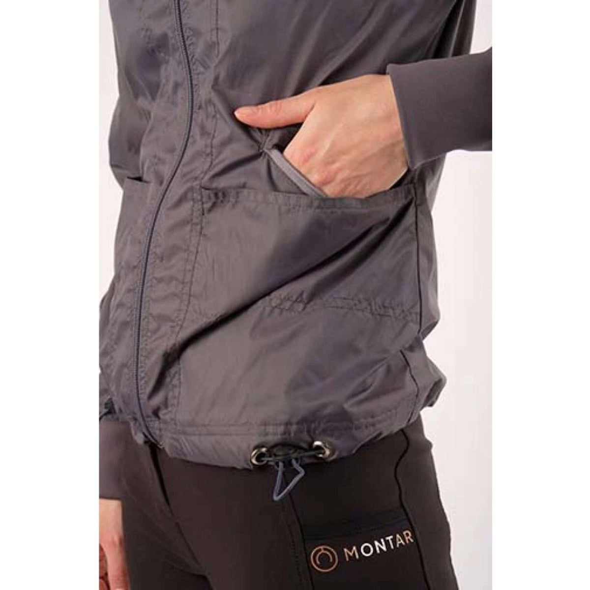 Montar Jack Frida Rosegold Logo Nylon Gris