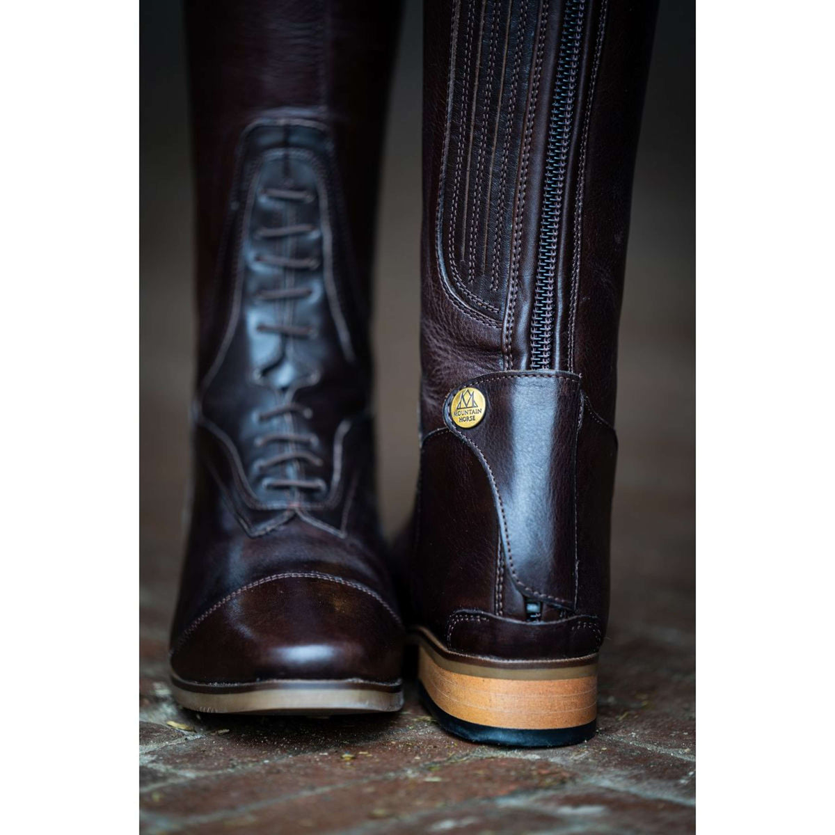 Mountain Horse Botas de Equitación Sovereign LUX Regular Marron oscuro