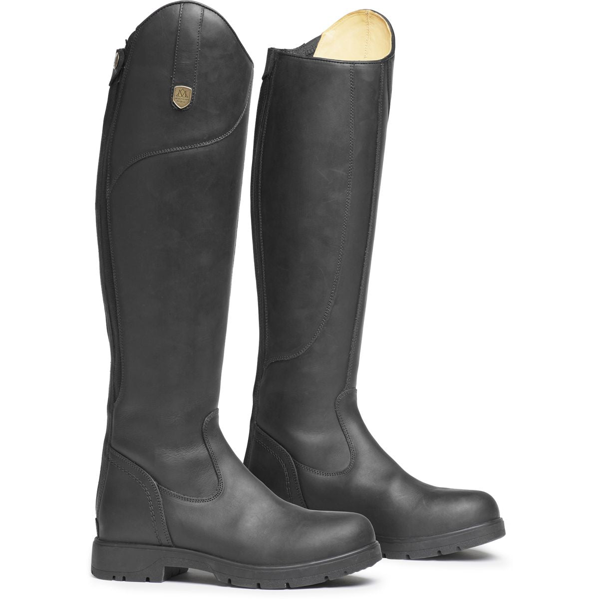 Mountain Horse Botas de Equitación Wild River Short/Regular Negro