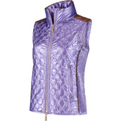 Mrs. Ros Chaleco Lavender Fields Glossy Mujer Lilac