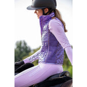 Mrs. Ros Chaleco Lavender Fields Glossy Mujer Lilac