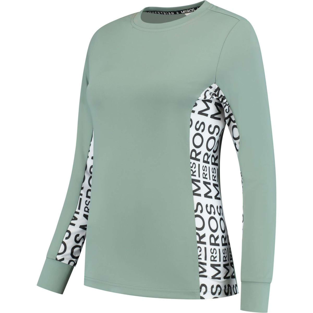 Mrs. Ros Shirt Lavender Fields Mangas Largas Verde