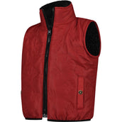 Mrs. Ros Chaleco Stormy Mini Negro Rojo