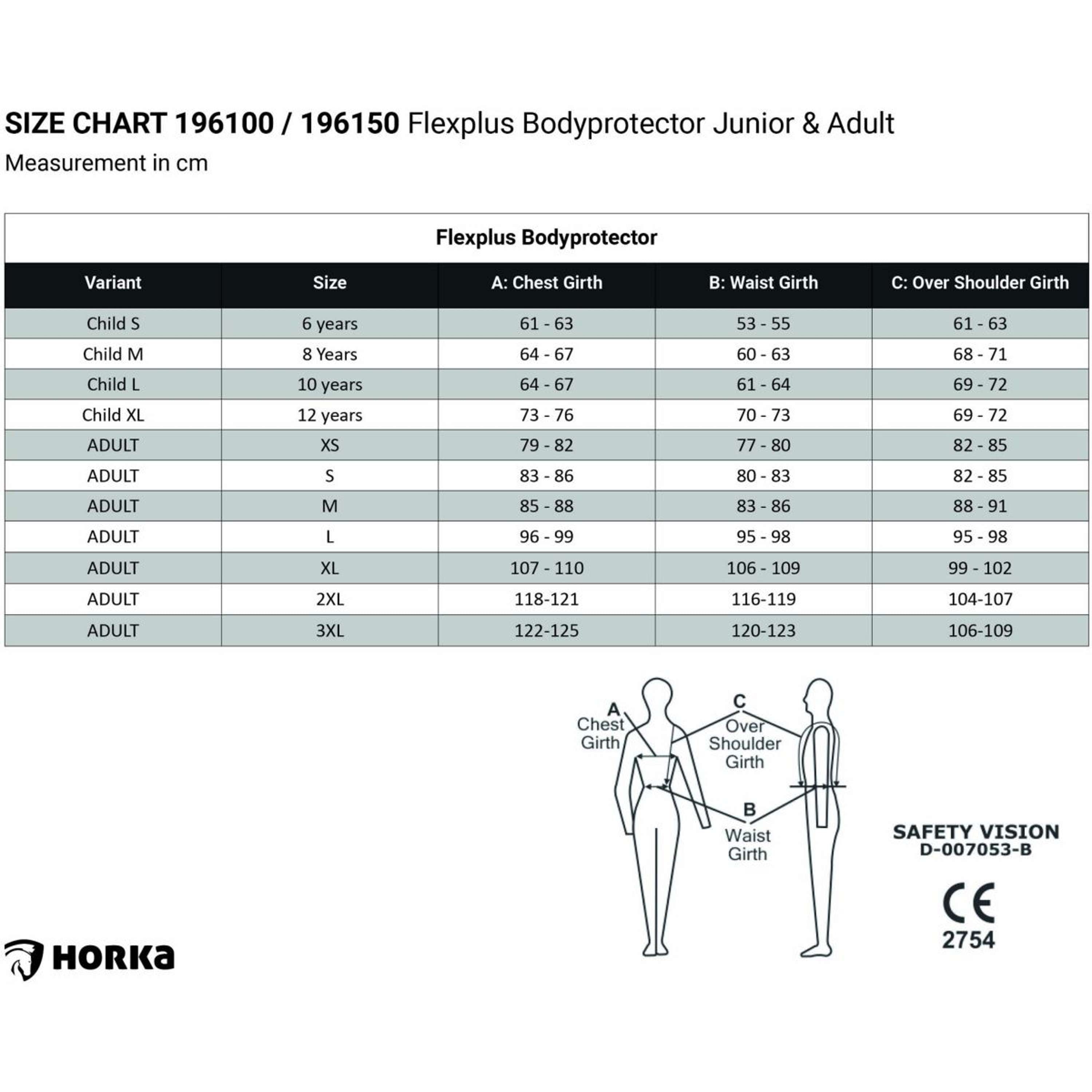 HORKA Protector corporal Adult Rosa